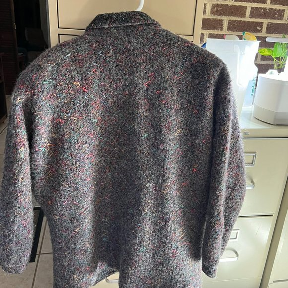 MJ Seattle Vintage Mohair and Wool Blend Jacket for Women - Picture 4 of 7